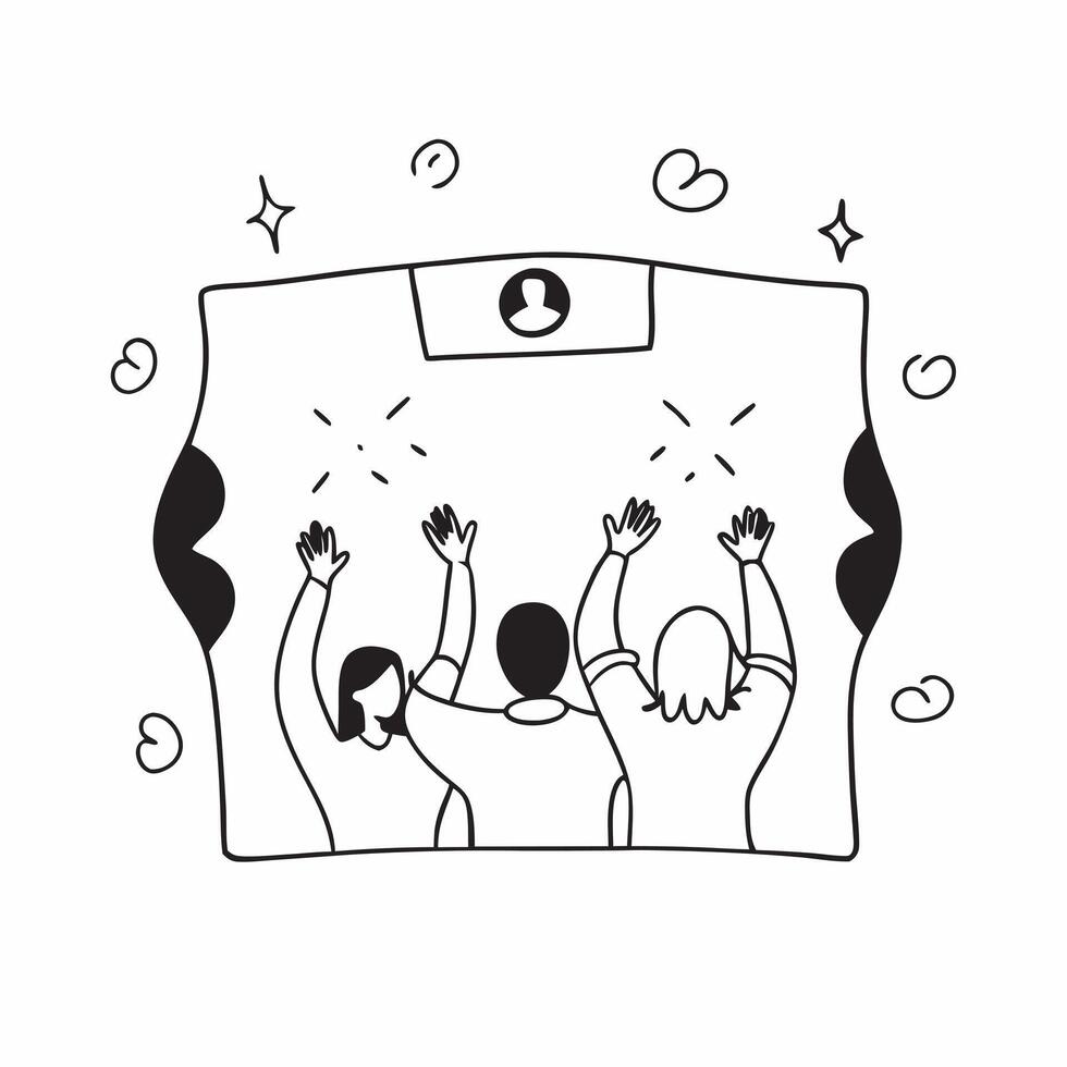 Plus Size Model Icon Border Frame with Inclusion Text concept as A modern border frame design featuring an icon representing plus size models with the word Inclusion The frame pro pure vector