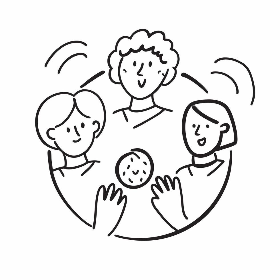 Same Parents Circle with Belonging Text concept as An isolated of a circle formed by icons representing same parents with the word Belonging in a soft font This design emph pure vector