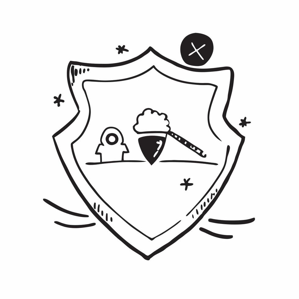 Same Parents Shield with Protection Text concept as An isolated of a shield with two icons representing same parents with the word Protection in a strong font This image sy pure Set 2 vector