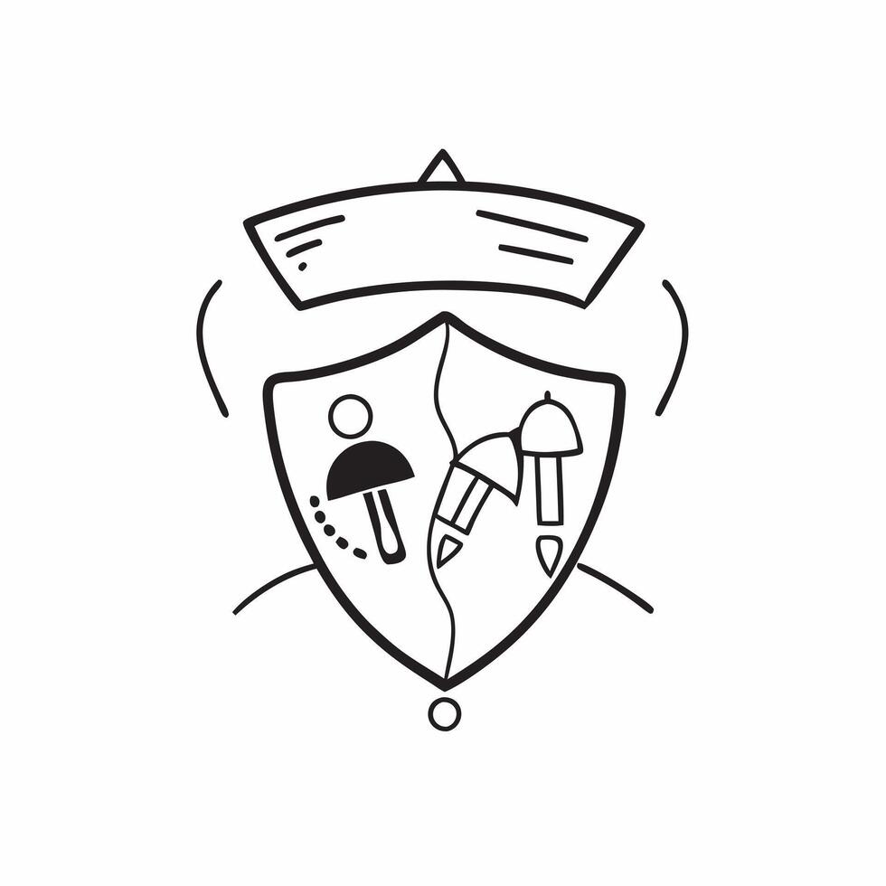 Same Parents Umbrella with Safety Text concept as An isolated of an umbrella with two icons representing same parents and the word Safety in a bold reliable font This desig pure vector