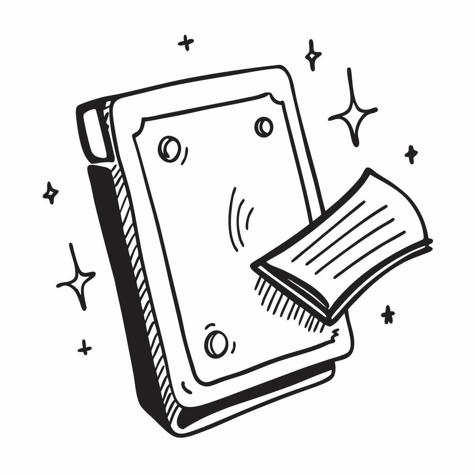 Smart Notebook with Holographic Pages concept as A photo showcasing a smart notebook with glowing holographic pages isolated on a white background with ample copy space on the righ pure Set 4 vector