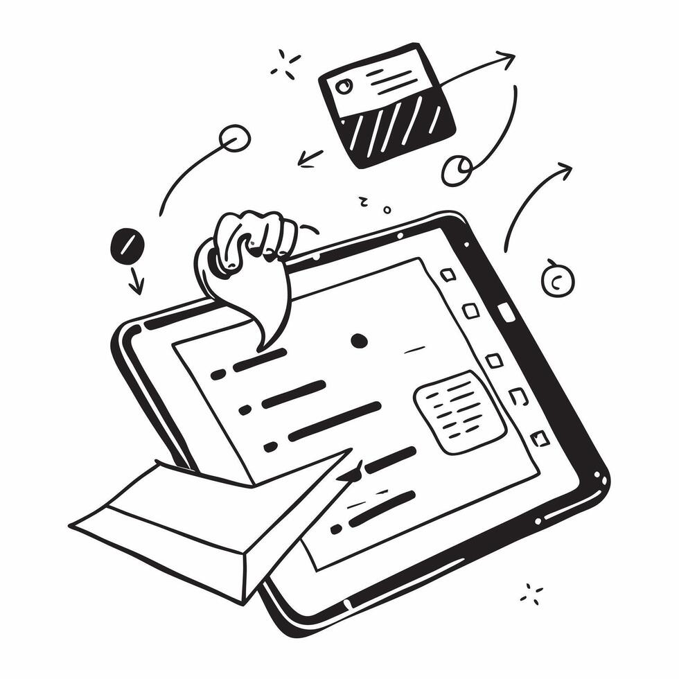 Tablet with holographic project planner and flexible workspace text concept as Camera movement Pan across the tablet screen displaying a holographic project planner Scene Clean an pure Set 2 vector