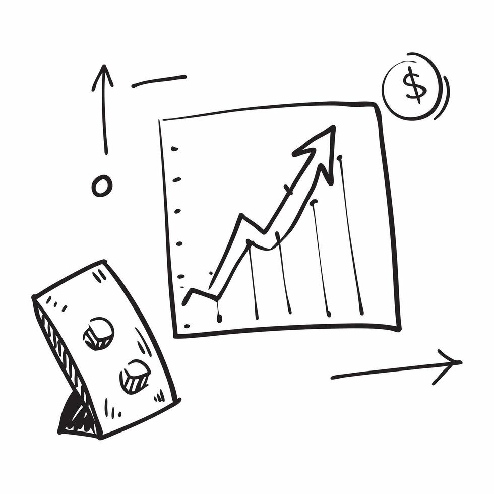 of Dhanteras financial growth chart and Dhanteras text isolated on white background concept as Camera movement Pan across the financial growth chart Scene Isolated white ba pure vector
