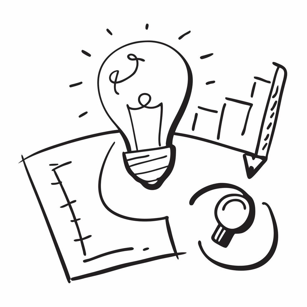of isolated puzzle piece and light bulb with the word Innovation concept as A clean design featuring a puzzle piece and a light bulb with the word Innovation prominen pure vector