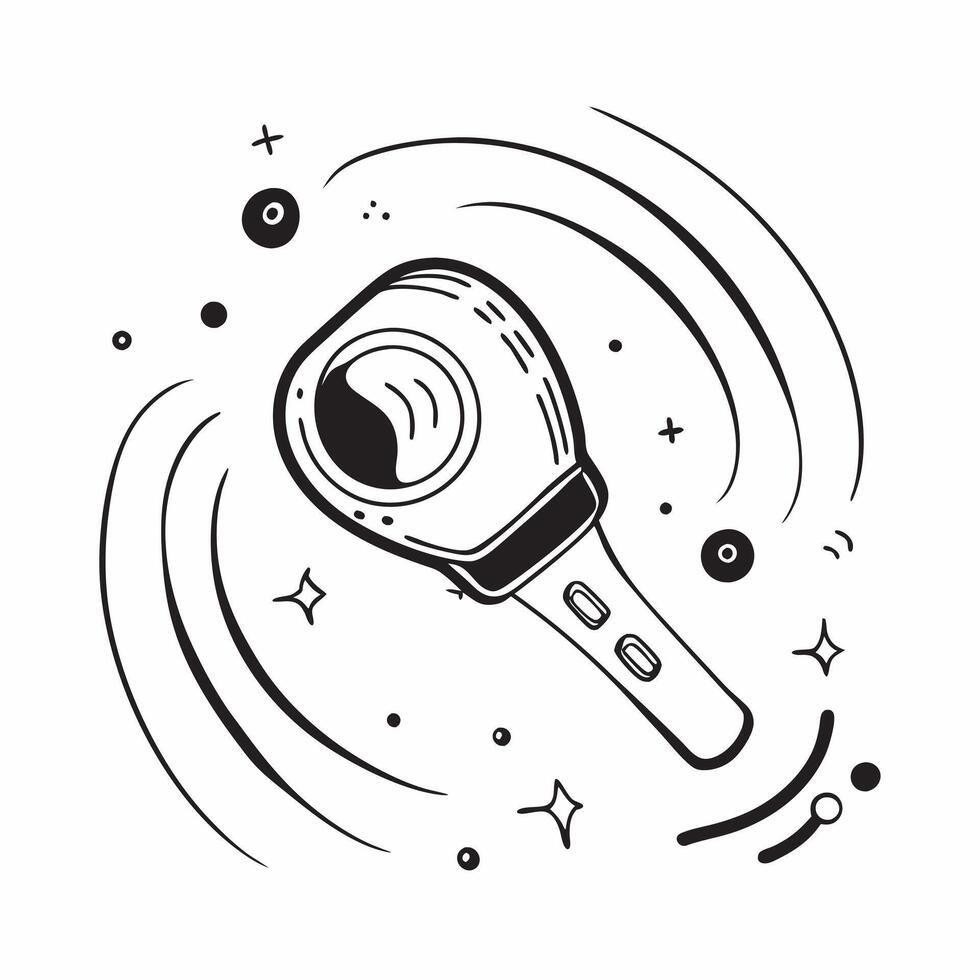 Wireless earbuds with holographic sound controls hovering concept as A pair of wireless earbuds rest on a white surface with holographic sound controls floating just above The sce pure Set 2 vector