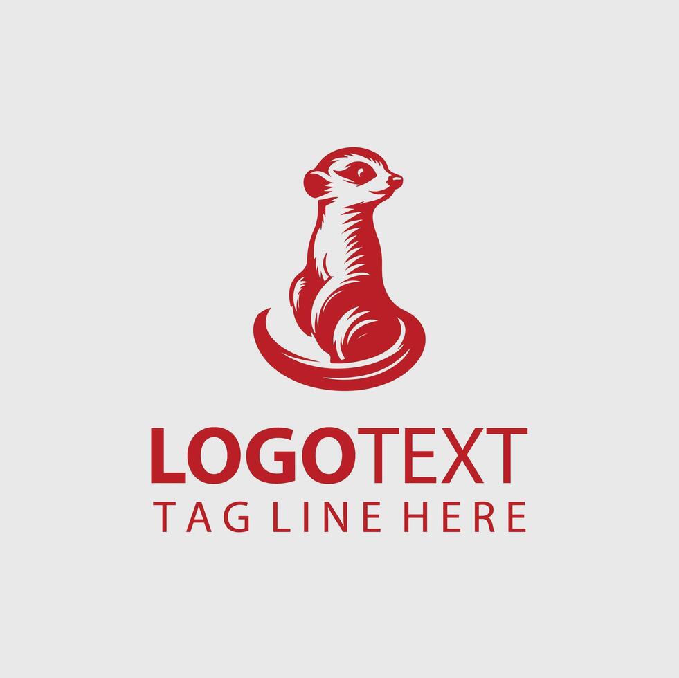 The Meerkat Watch Meerkat logo vector