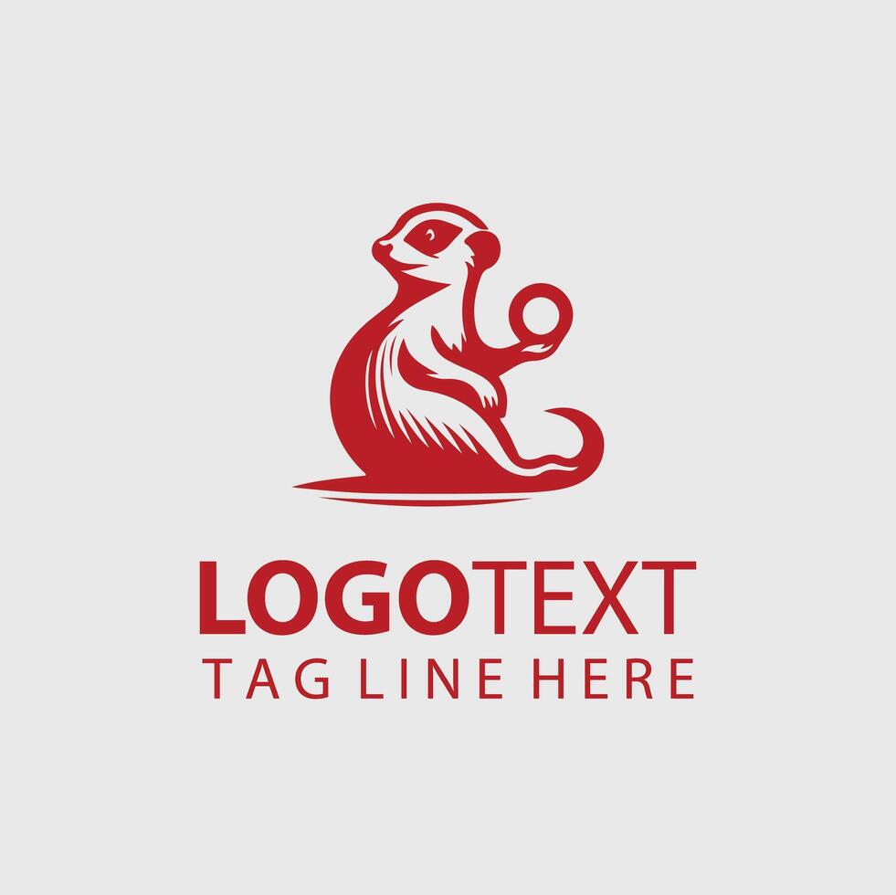 The Meerkat Nest Meerkat logo vector