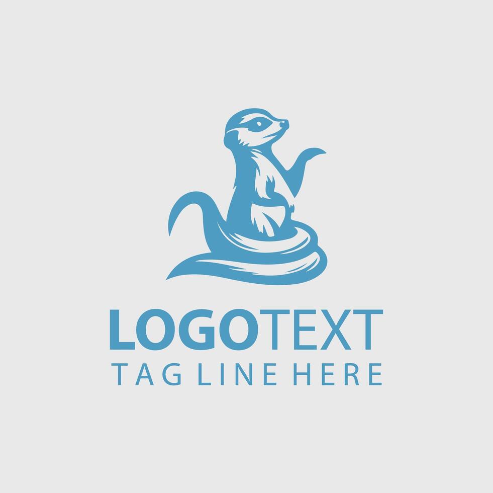 The Meerkat Spot Meerkat logo vector