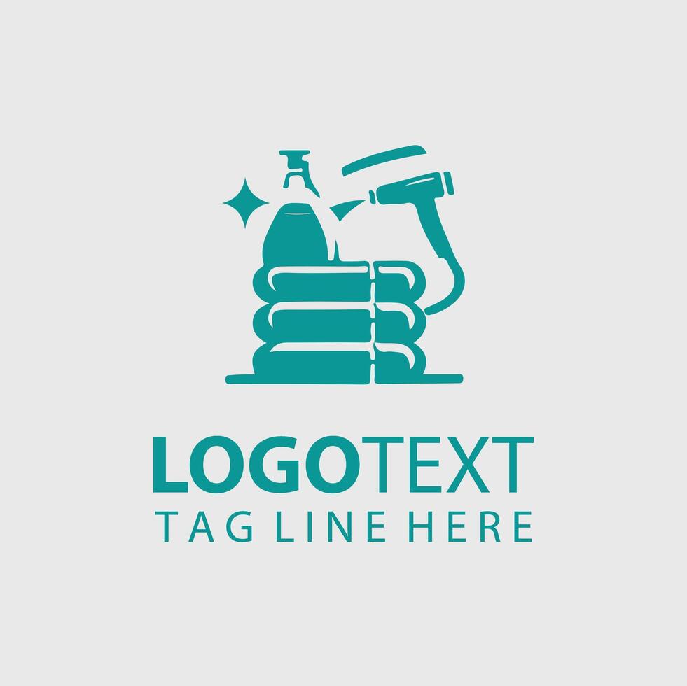 Clean Clothes Co Laundry logo vector