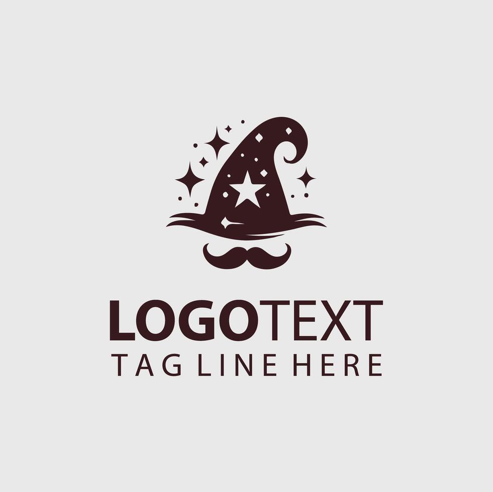 Mystical Headgear Magic Cap logo vector