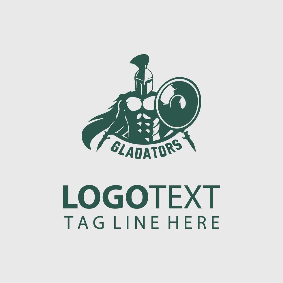 best gladiatior logo vector