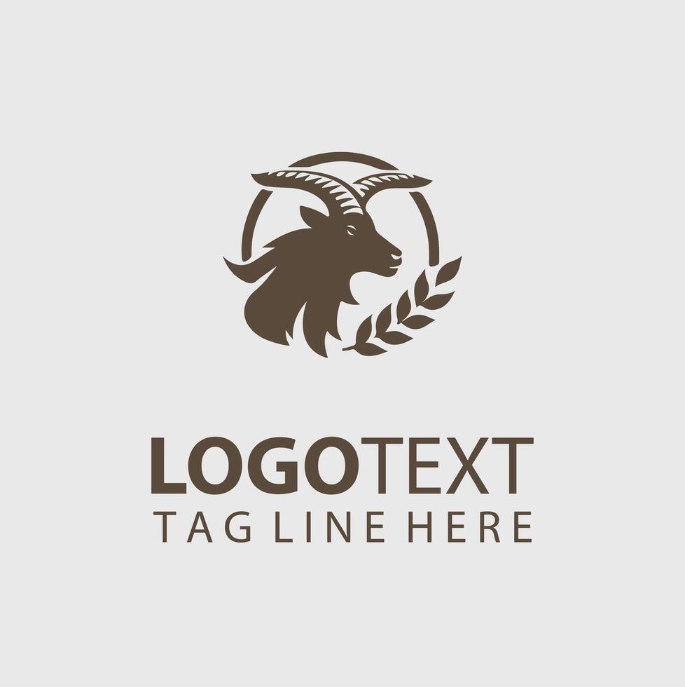 Agile Goat goat logo vector