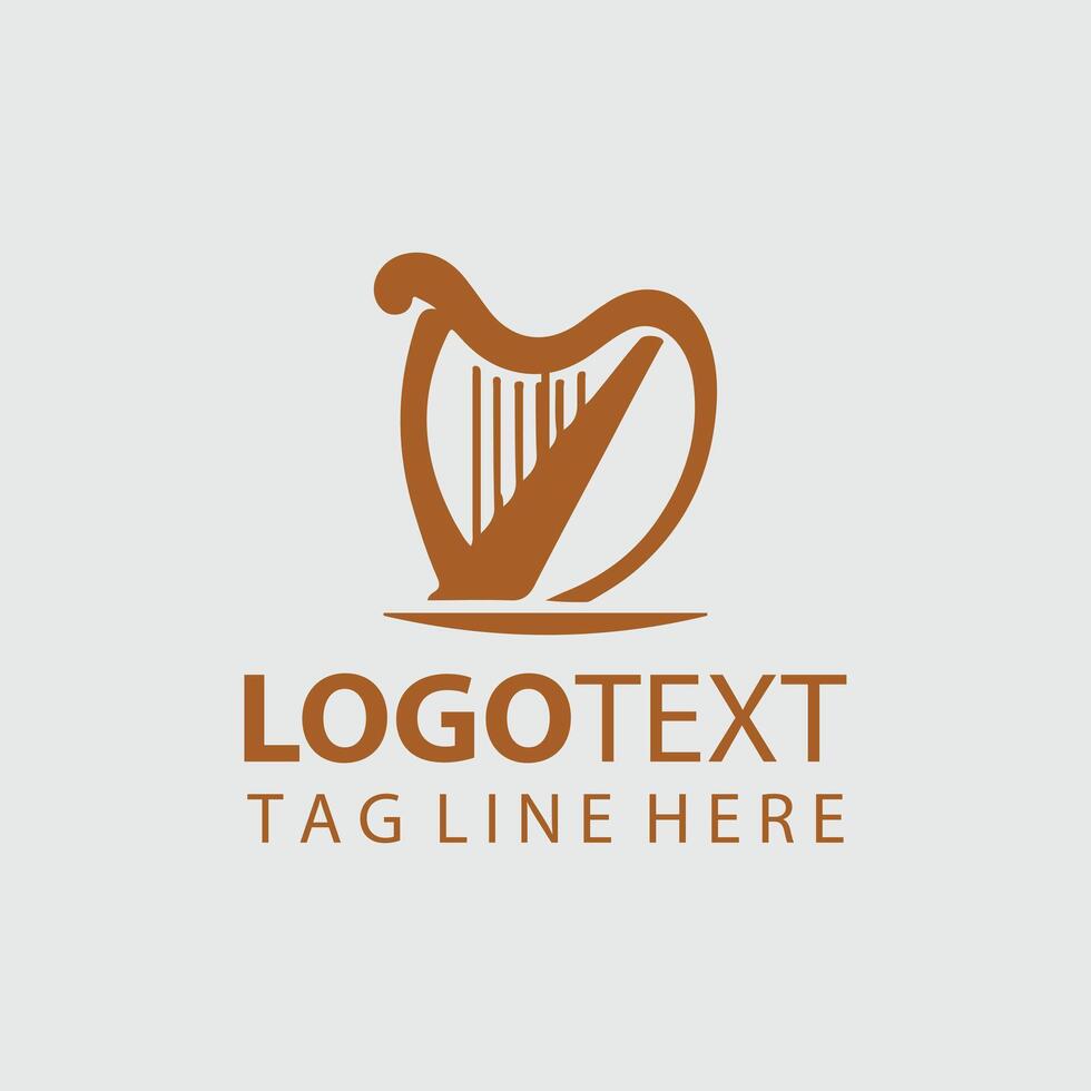 Harp of Serenity Logo vector