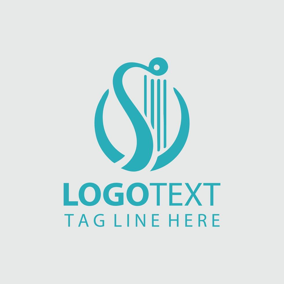 Radiance Harp Logo vector