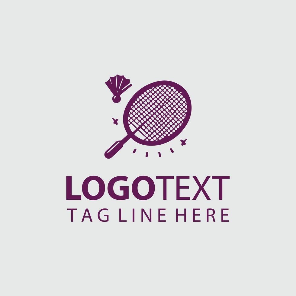Shuttle Zoom Shuttle badminton logo vector
