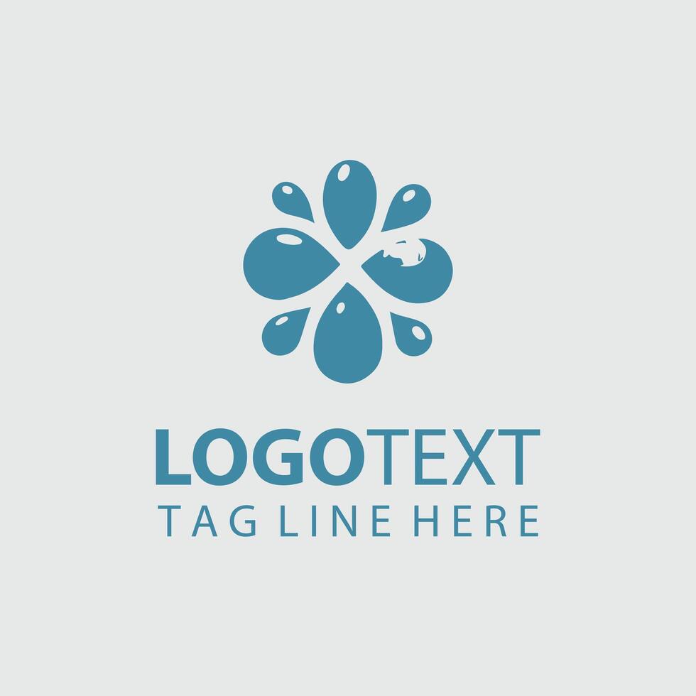 Minted Rocks pebbles logo vector