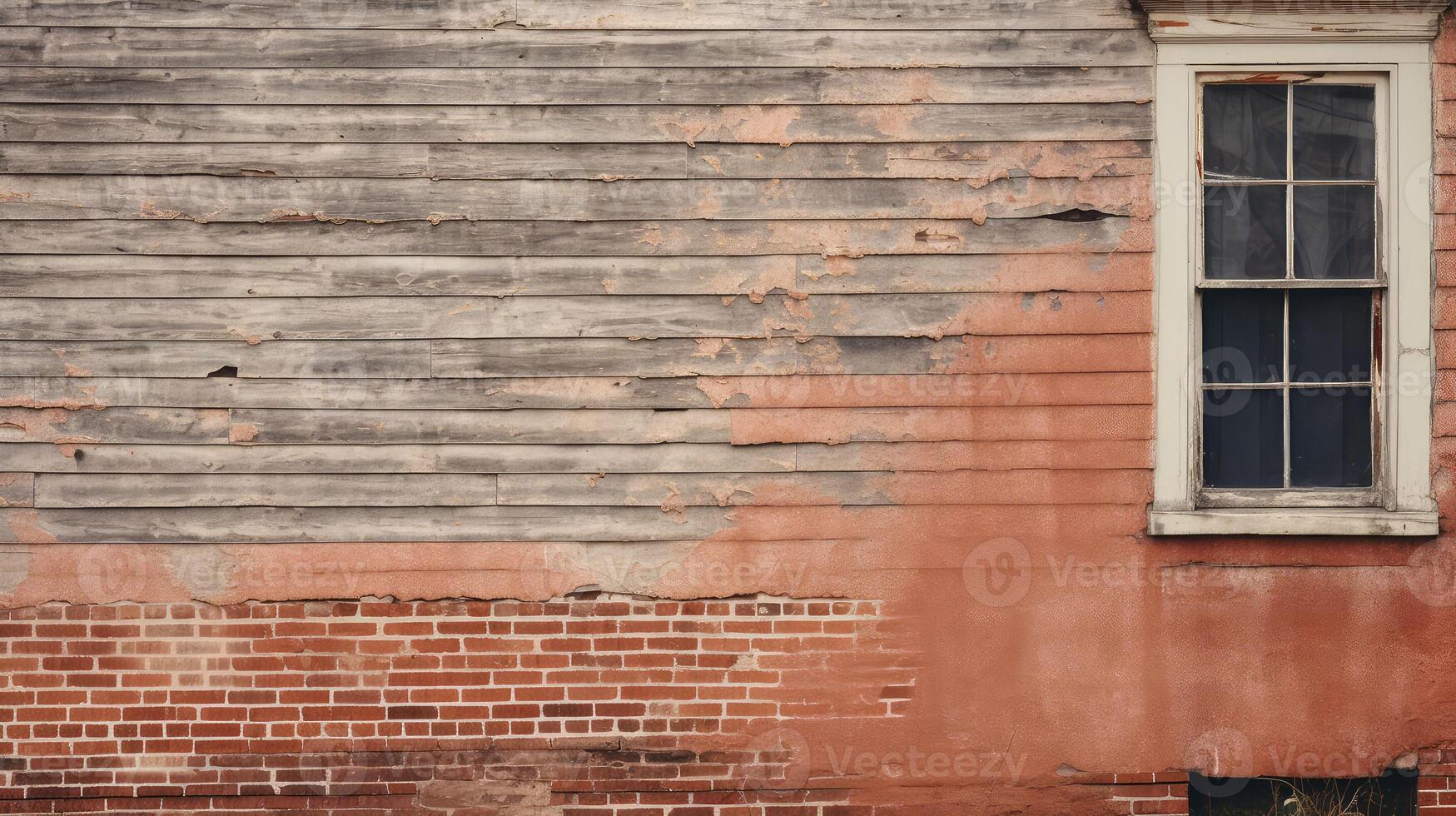 vintage old house siding photo