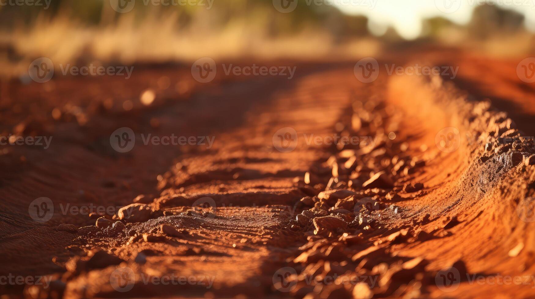 tracks red dirt background photo