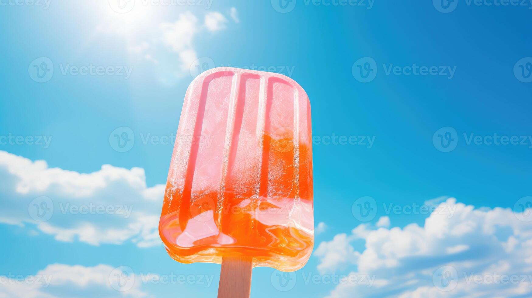 colors pink and orange photo