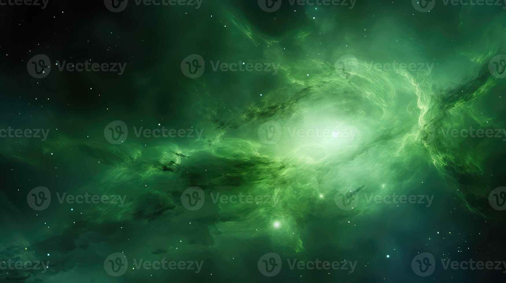 universe green galaxy photo