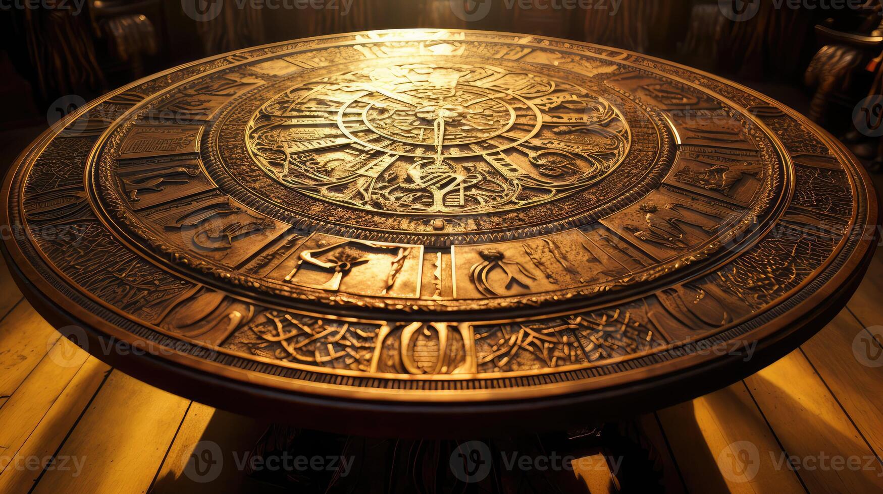 excalibur king arthur round table photo