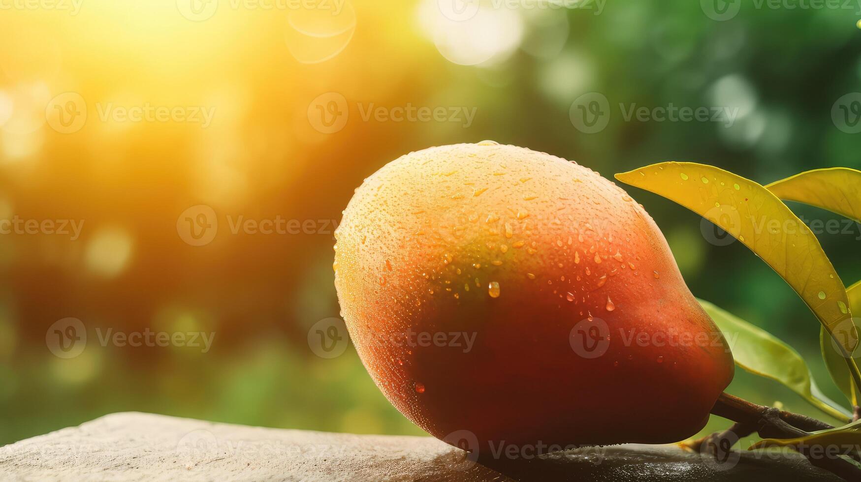 ripe summer mango fruit photo