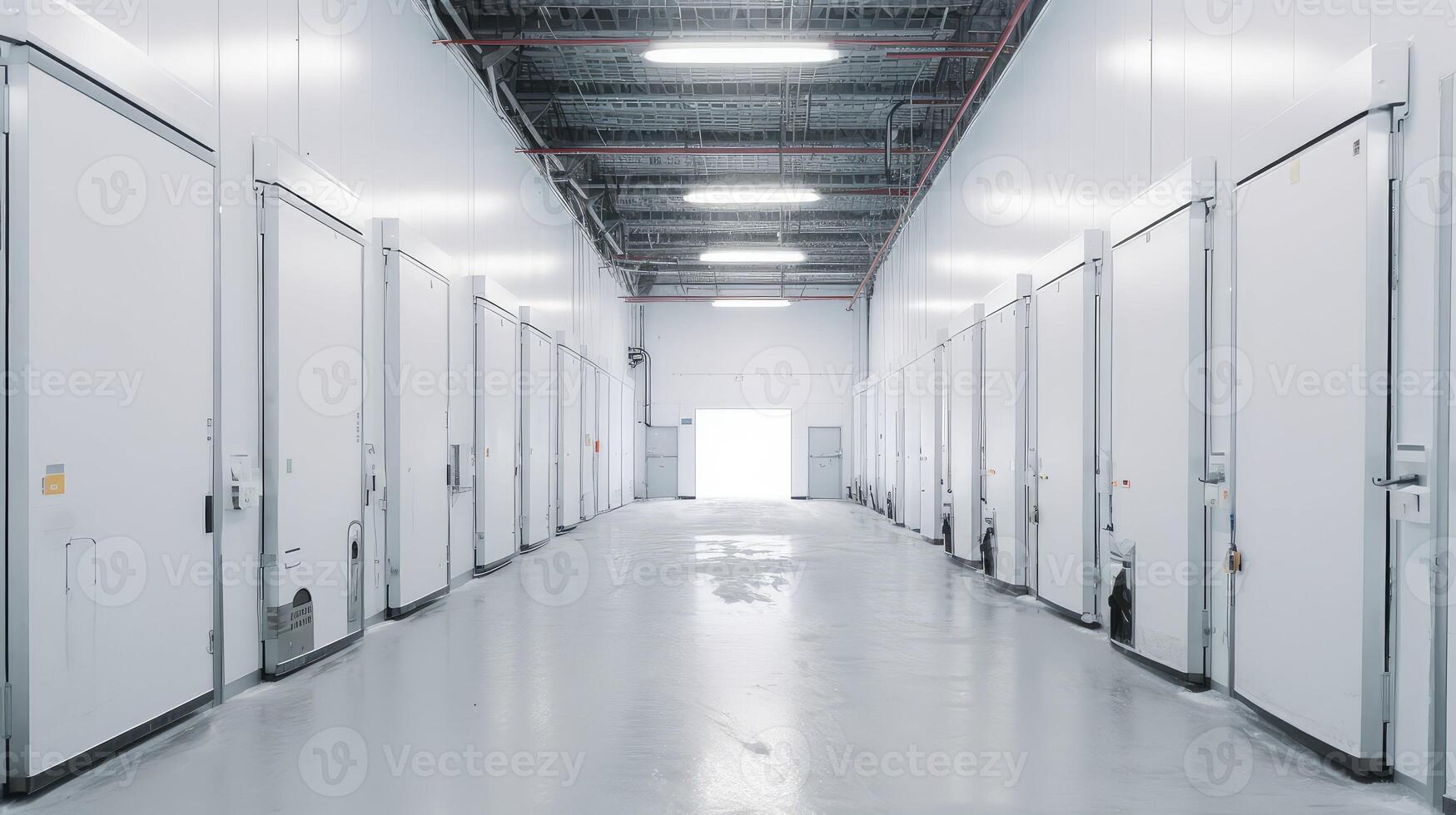 frozen cold storage door photo