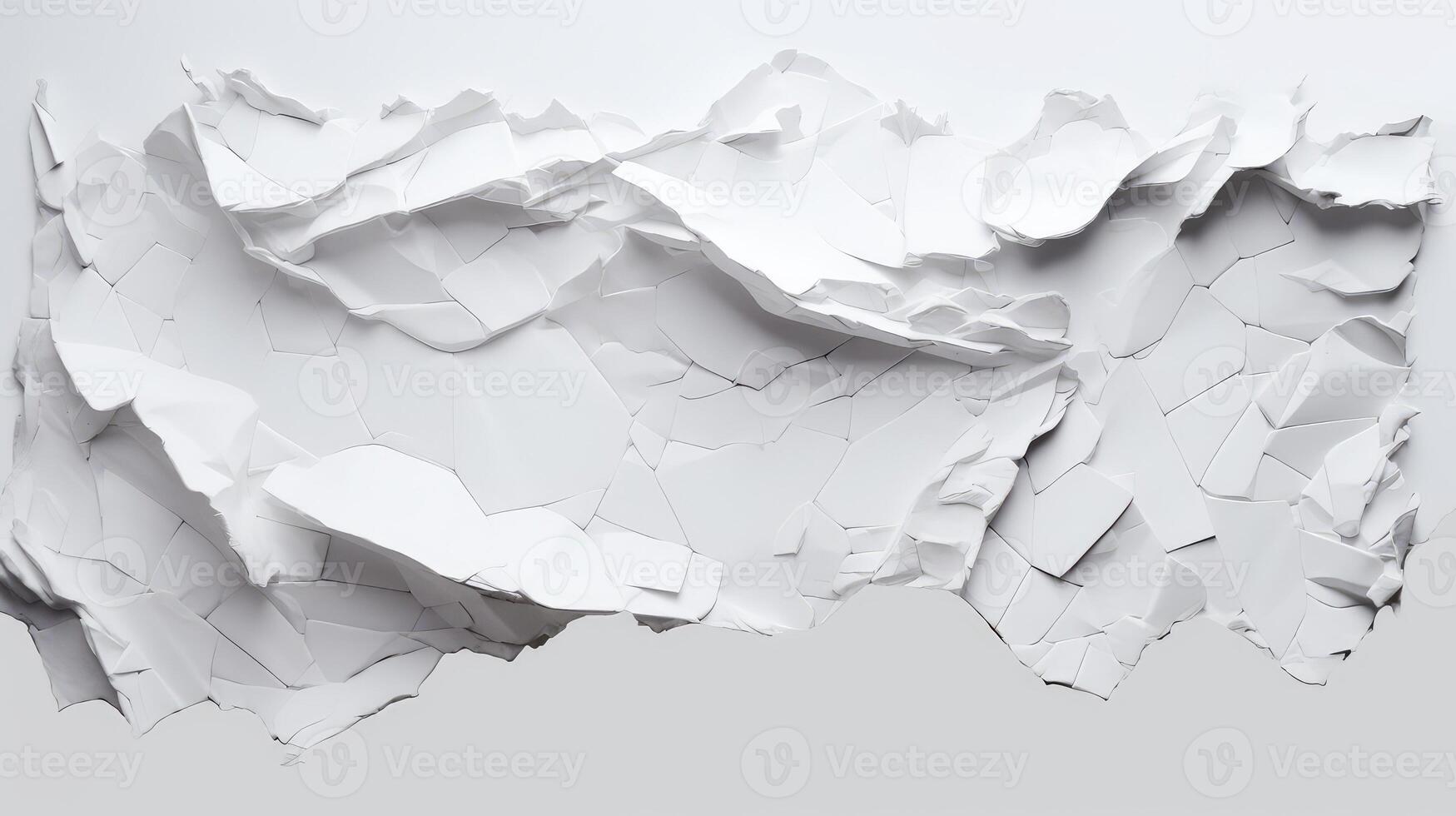 dynamic torn white background photo
