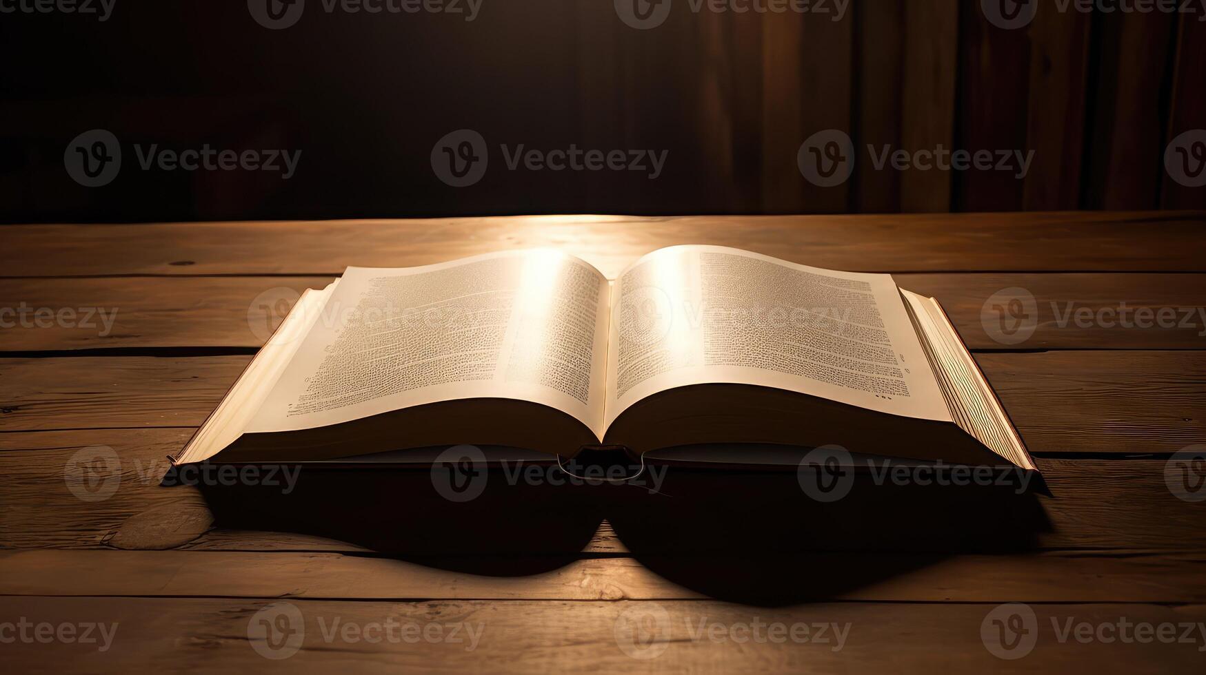 table empty book photo