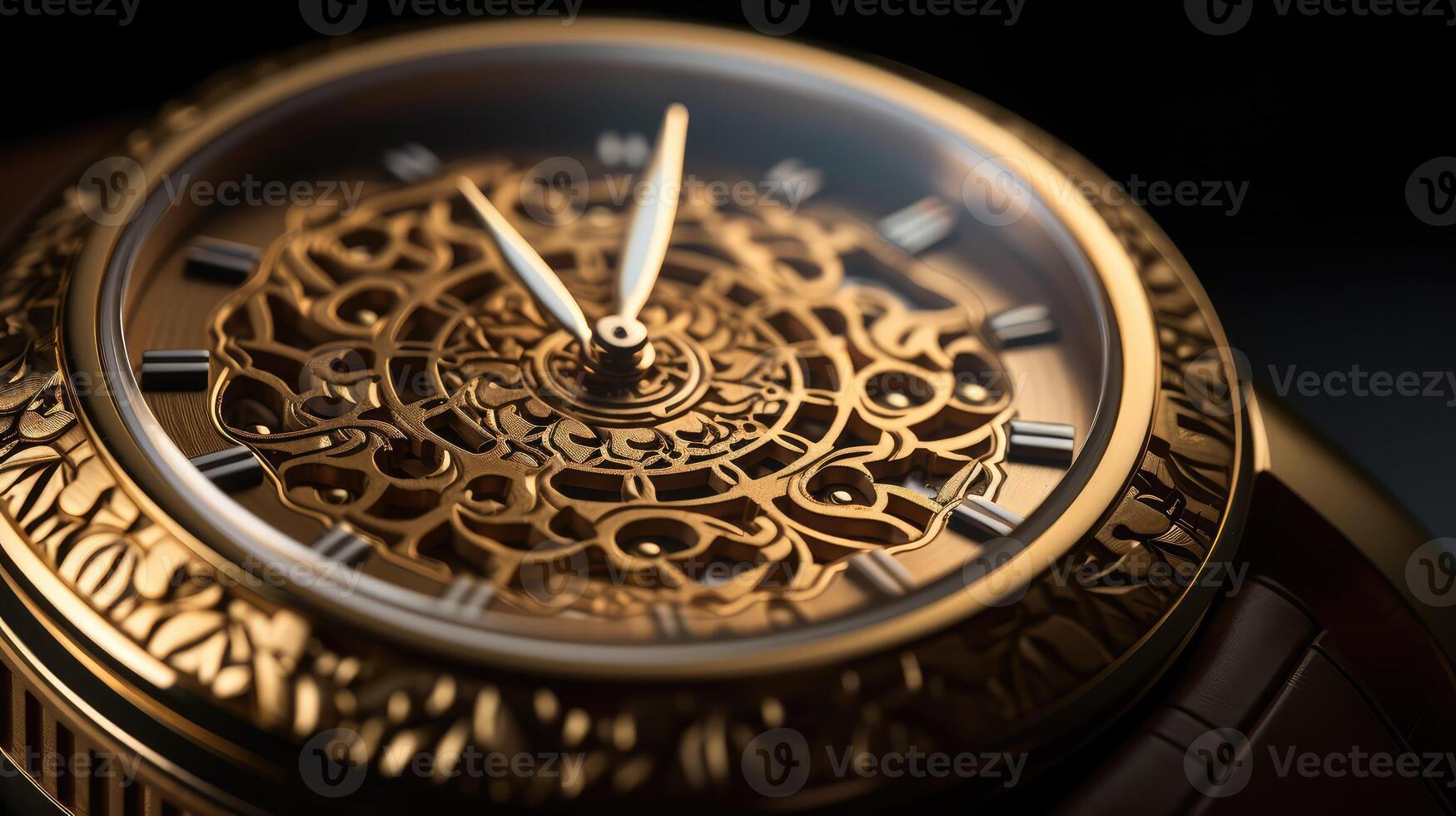 sophistication engine turned gold photo