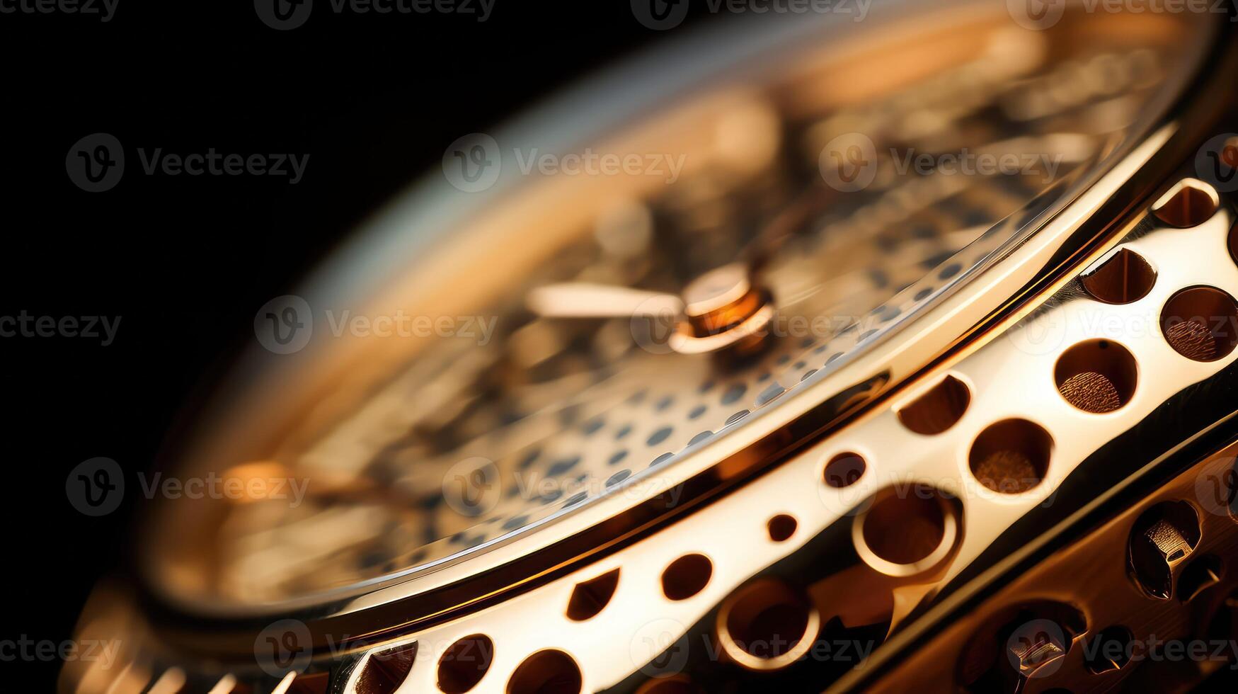 timepiece gold spots photo