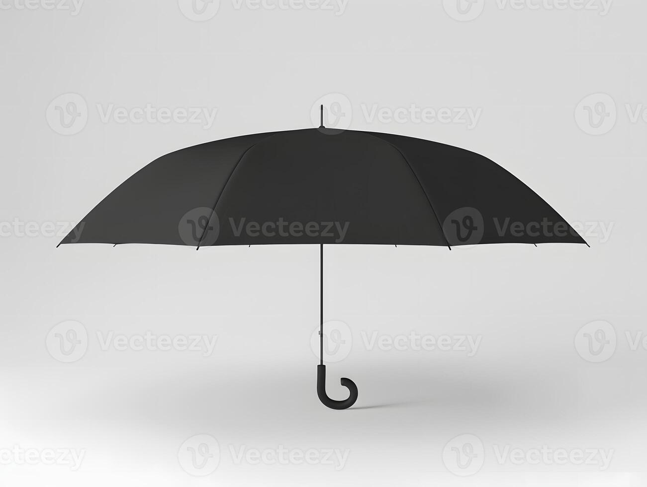 opened umbrella mockup for label and packaging photo