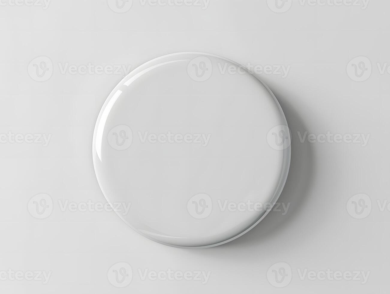 A white toilet seat on a white wall photo