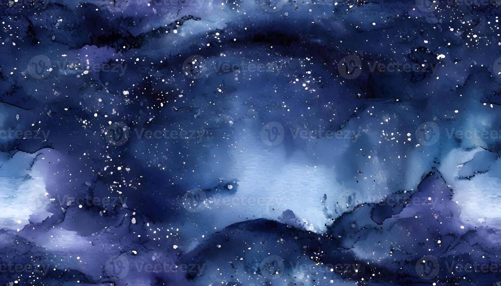A watercolor painting of a galaxy photo