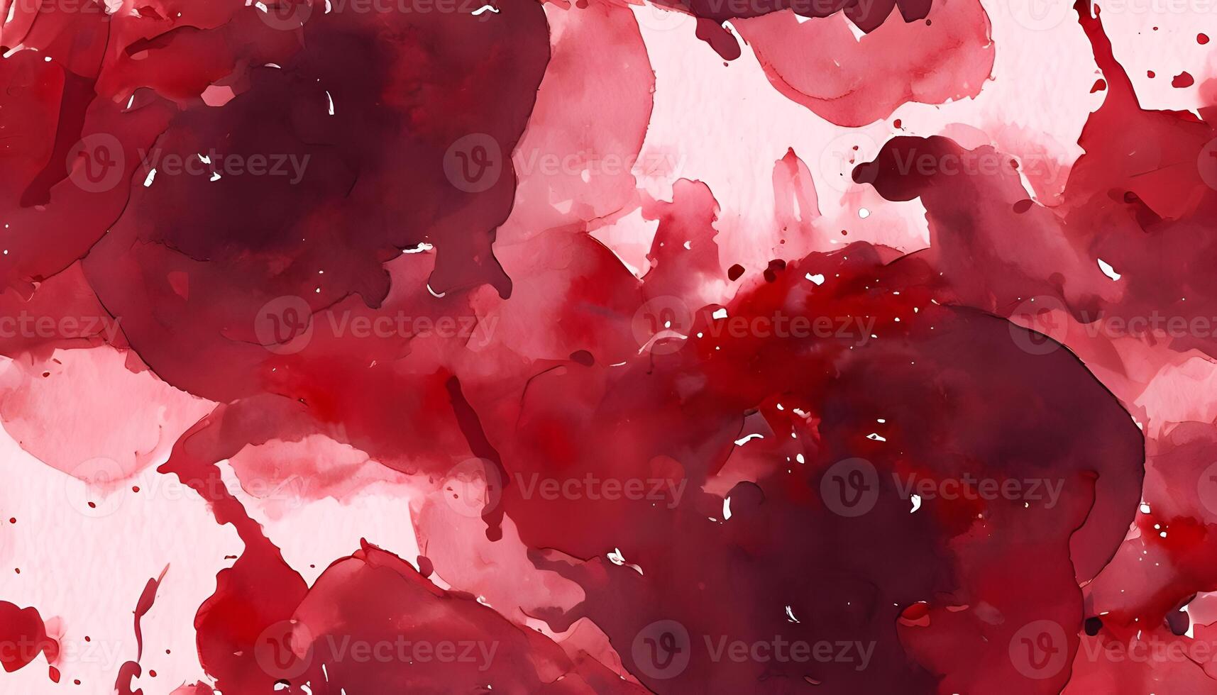 A painting of red blood splatters on a white background photo