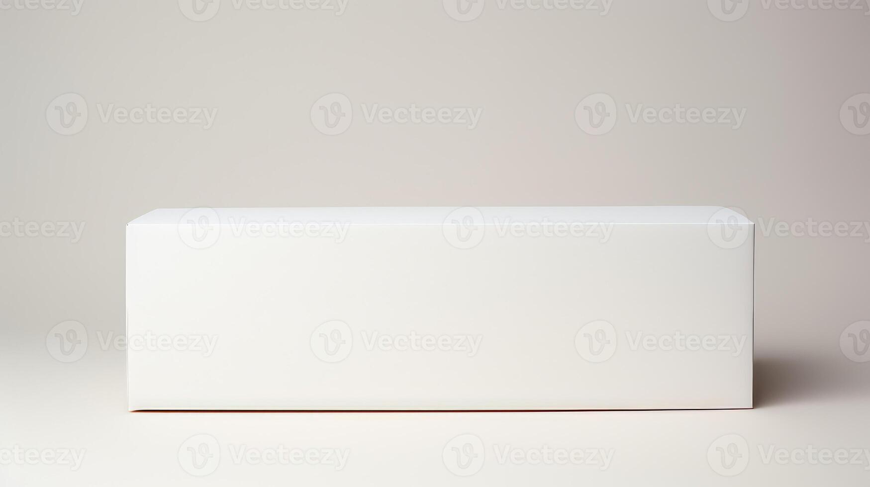 closed box white background photo