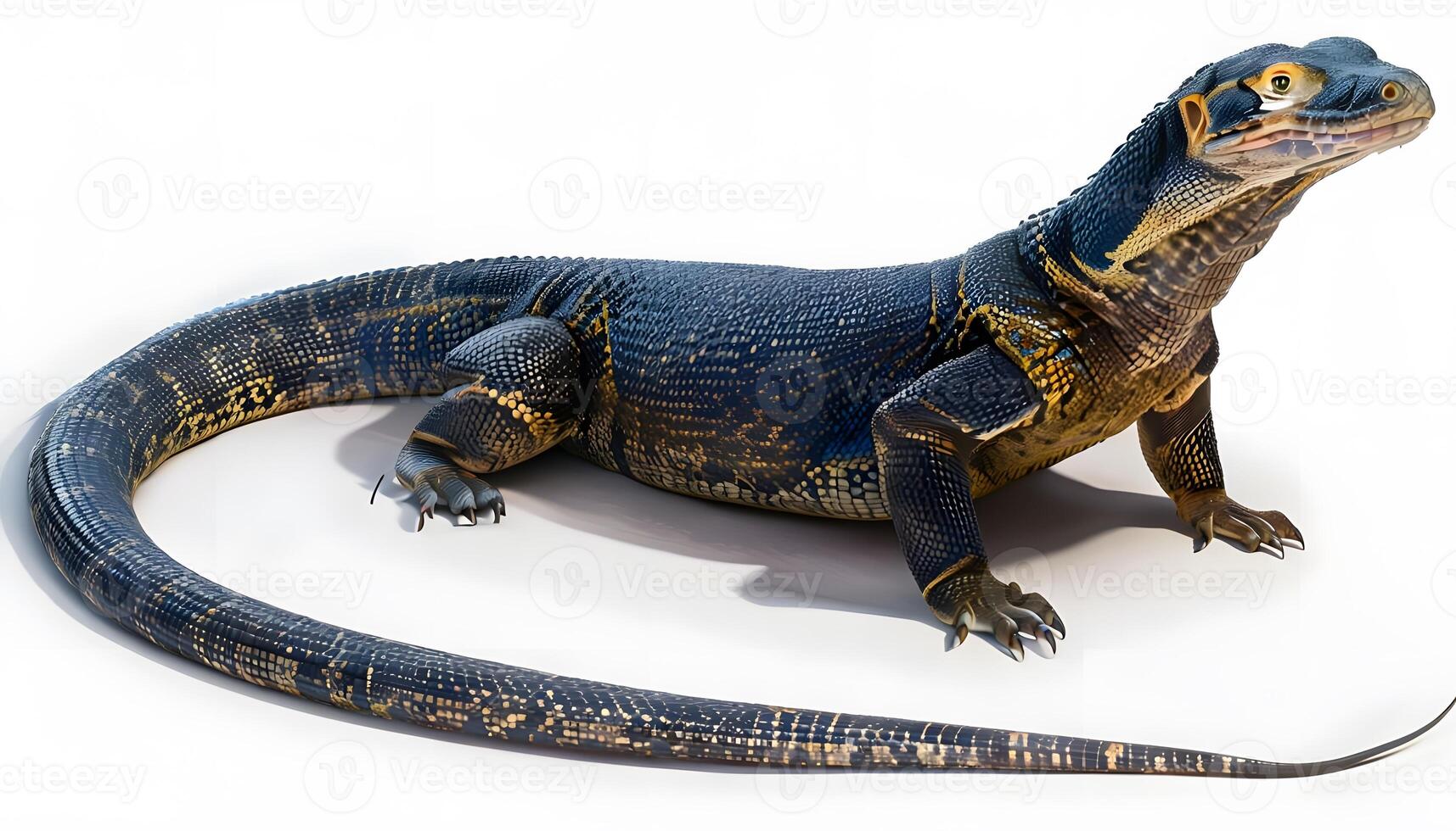 An image of a lizard with a long tail photo