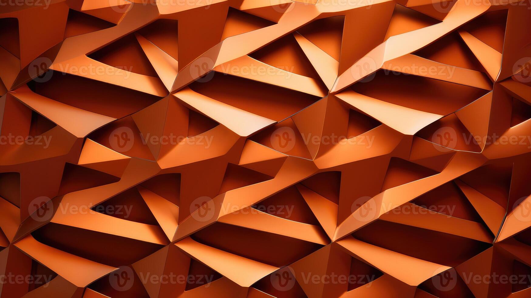 geometric orange metal background photo