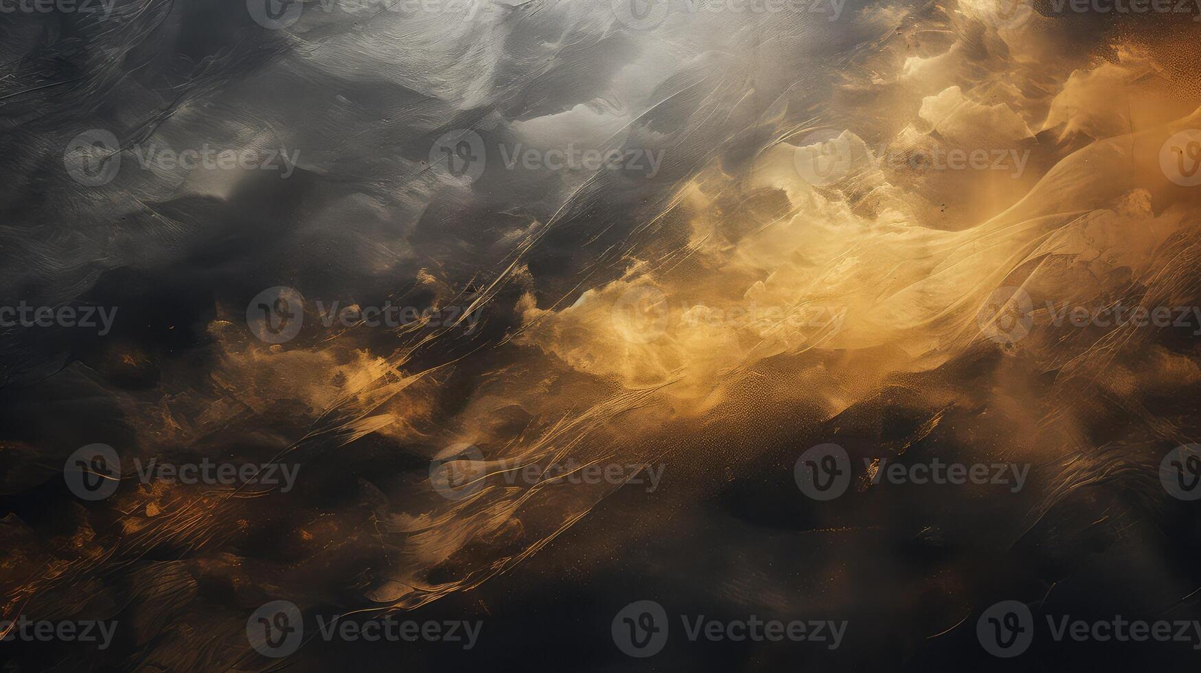 blending black gold abstract photo