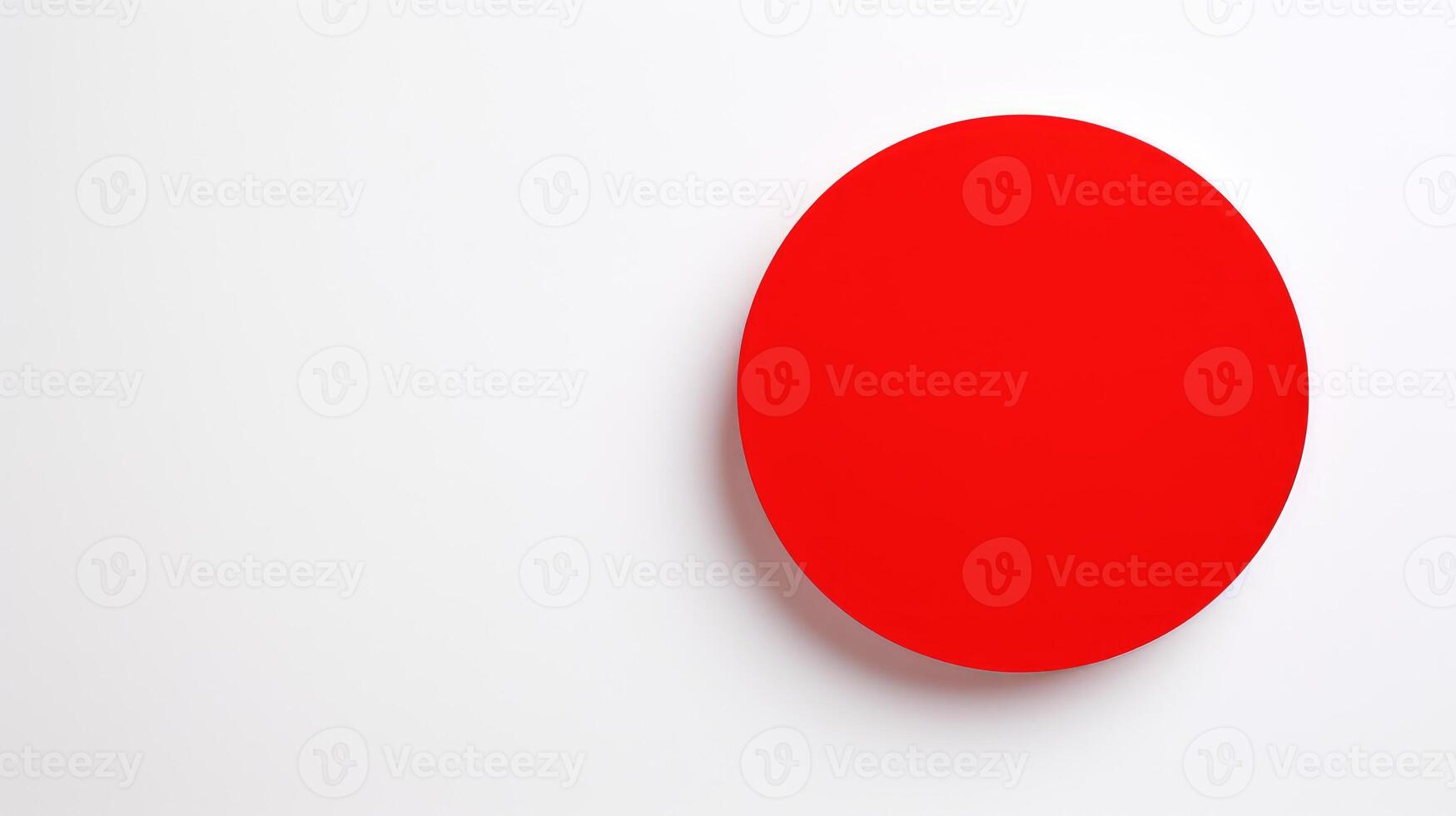 simple white background circle photo