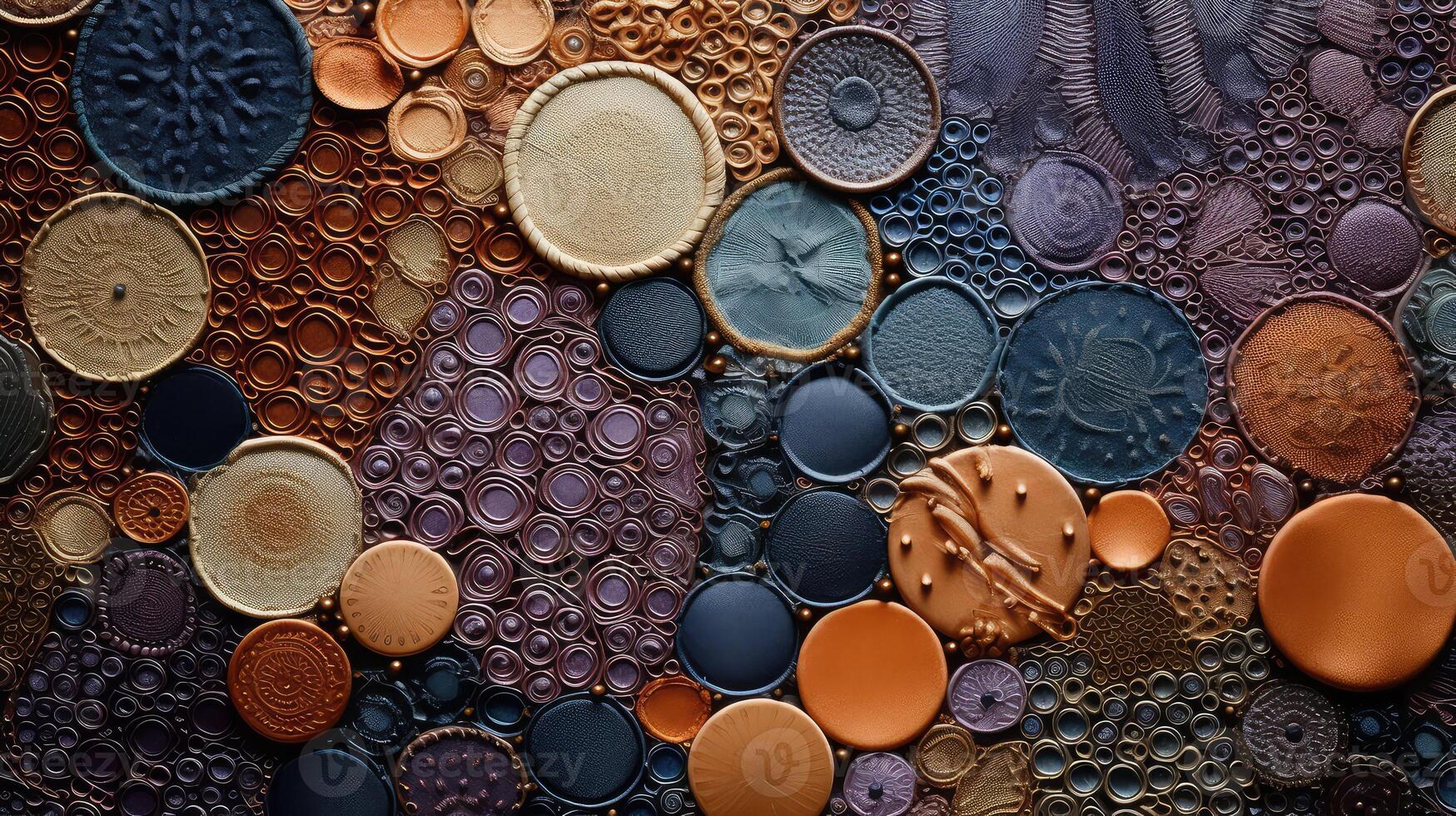 silk texture circles photo