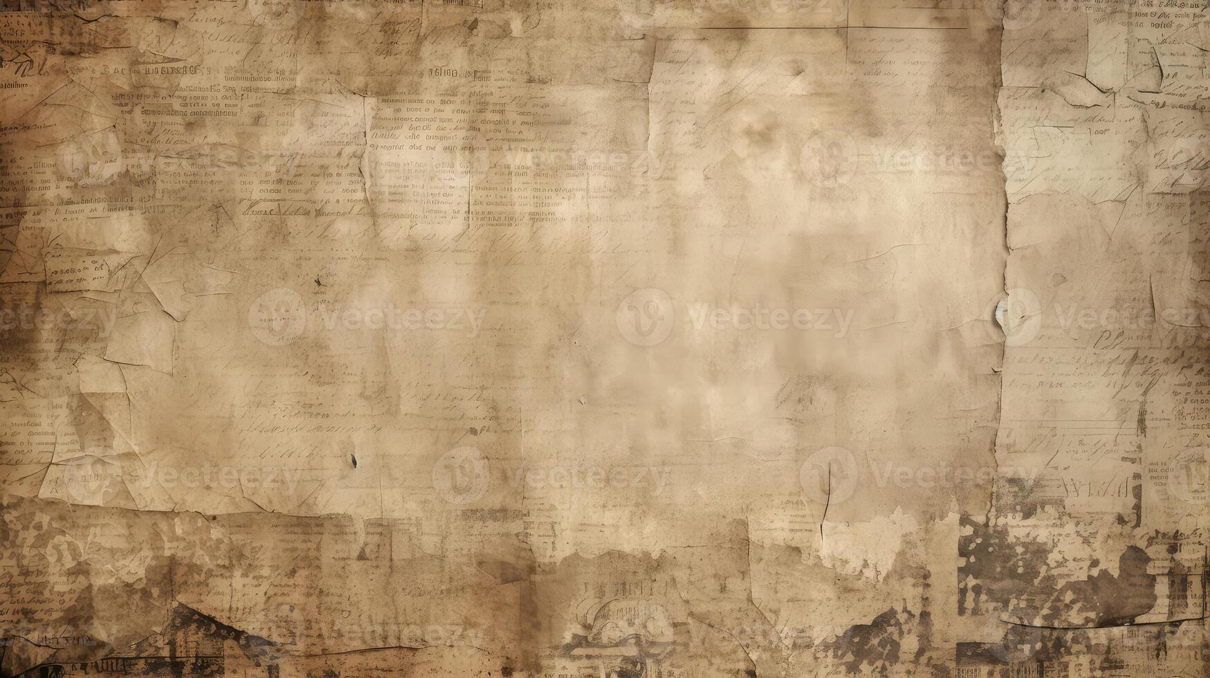 old newspaper print texture photo