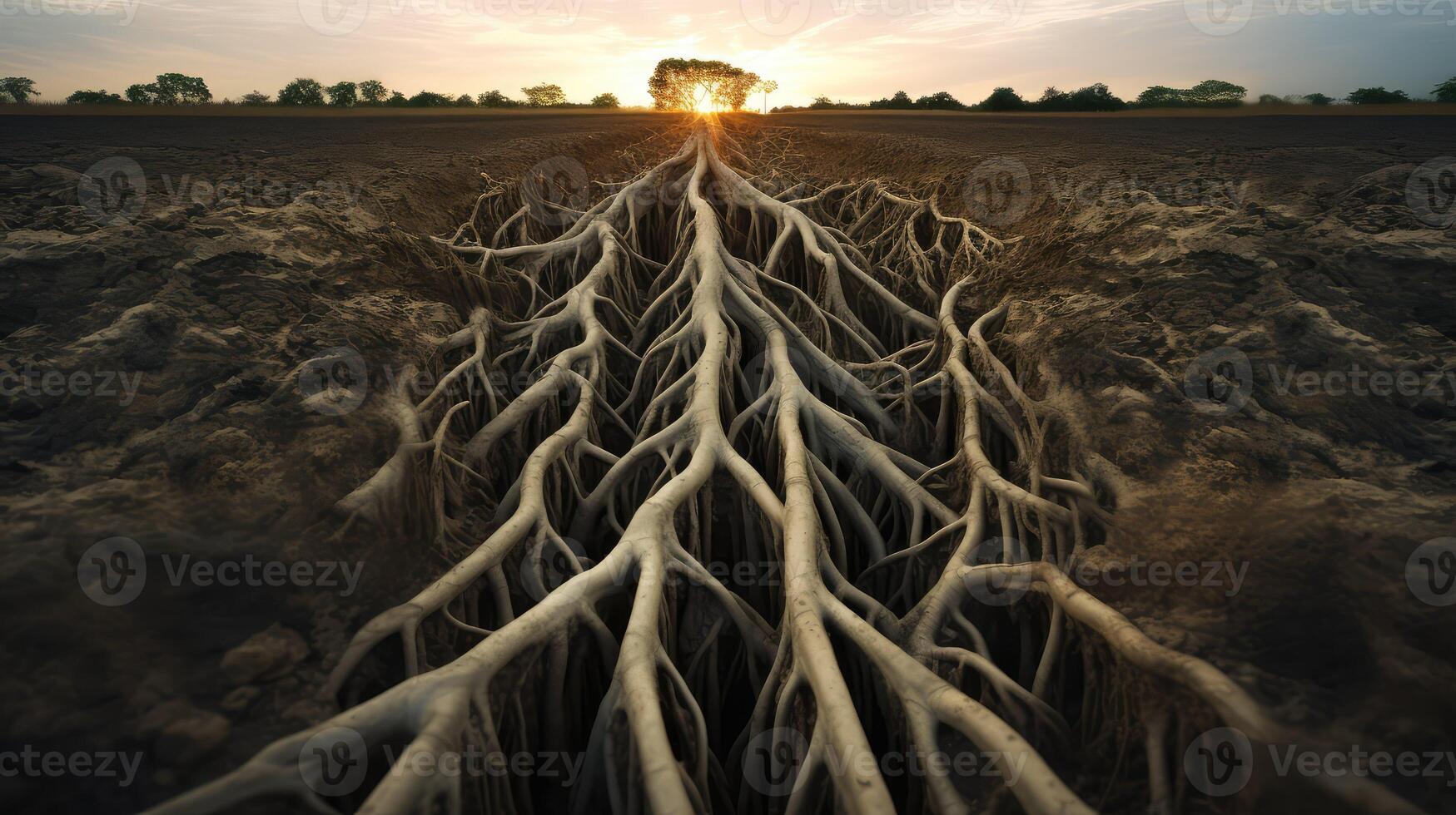 interconnected tree of influence photo