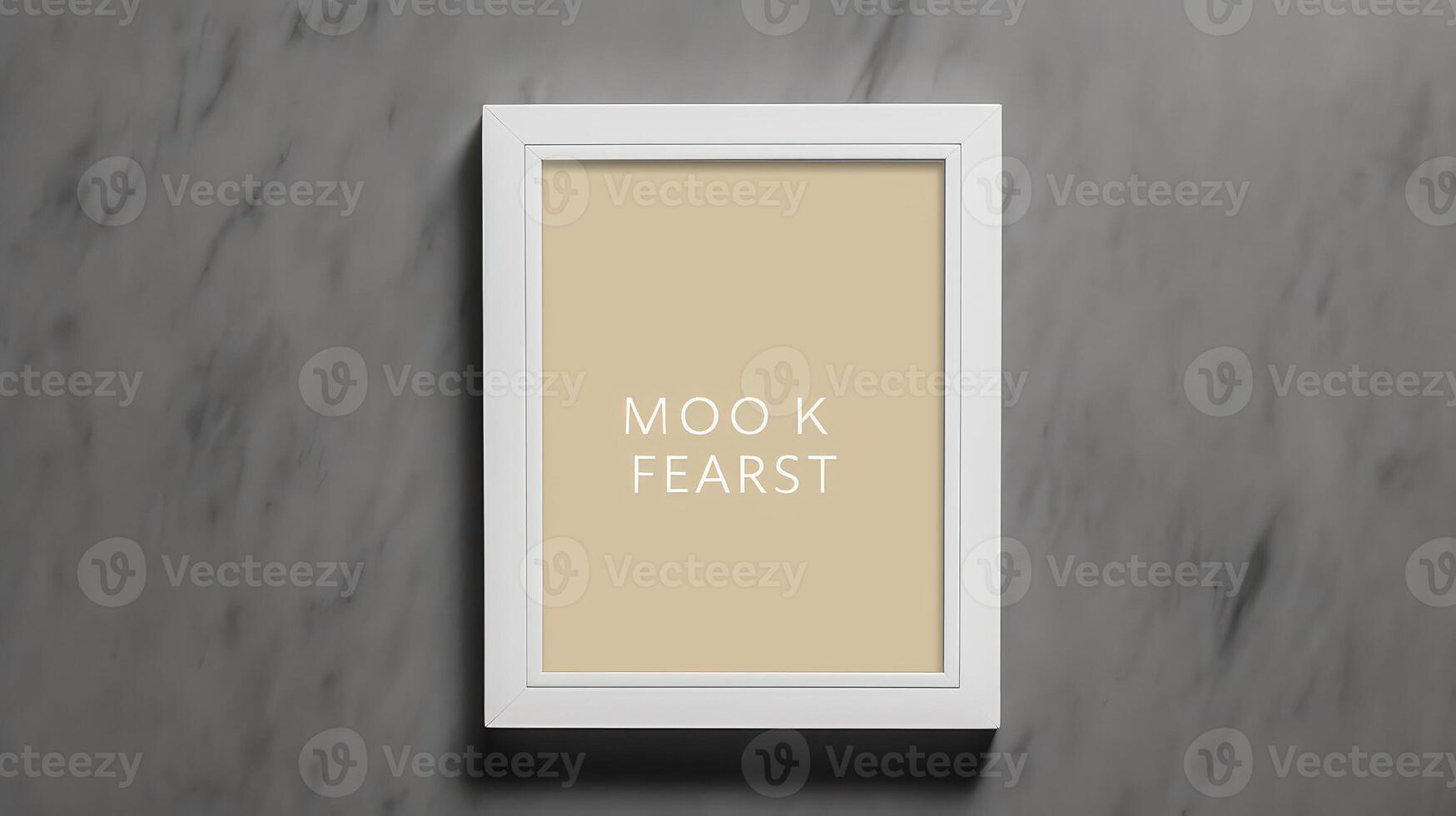 minimalist wall frame mockup photo