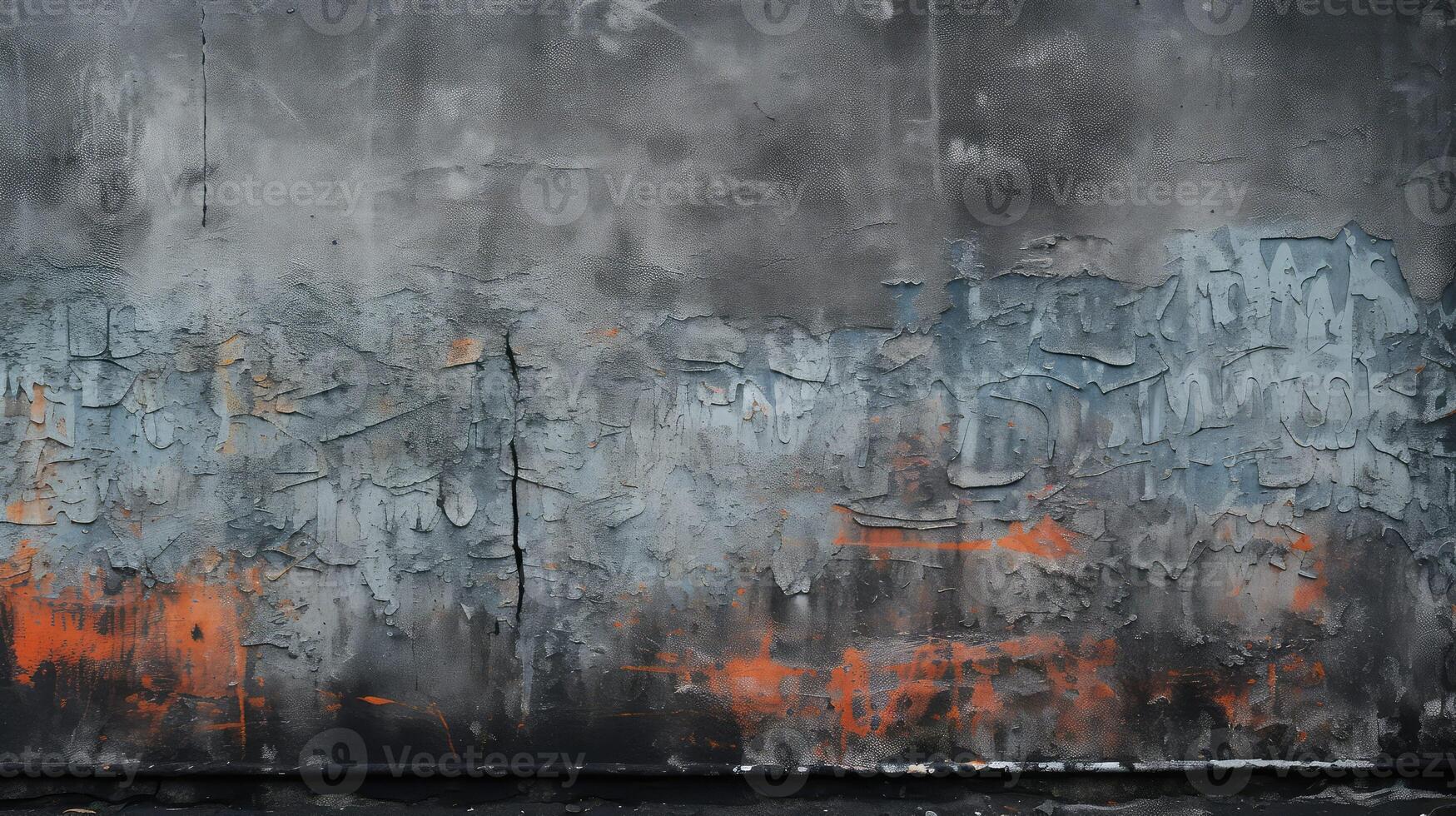 cracked slate black background photo