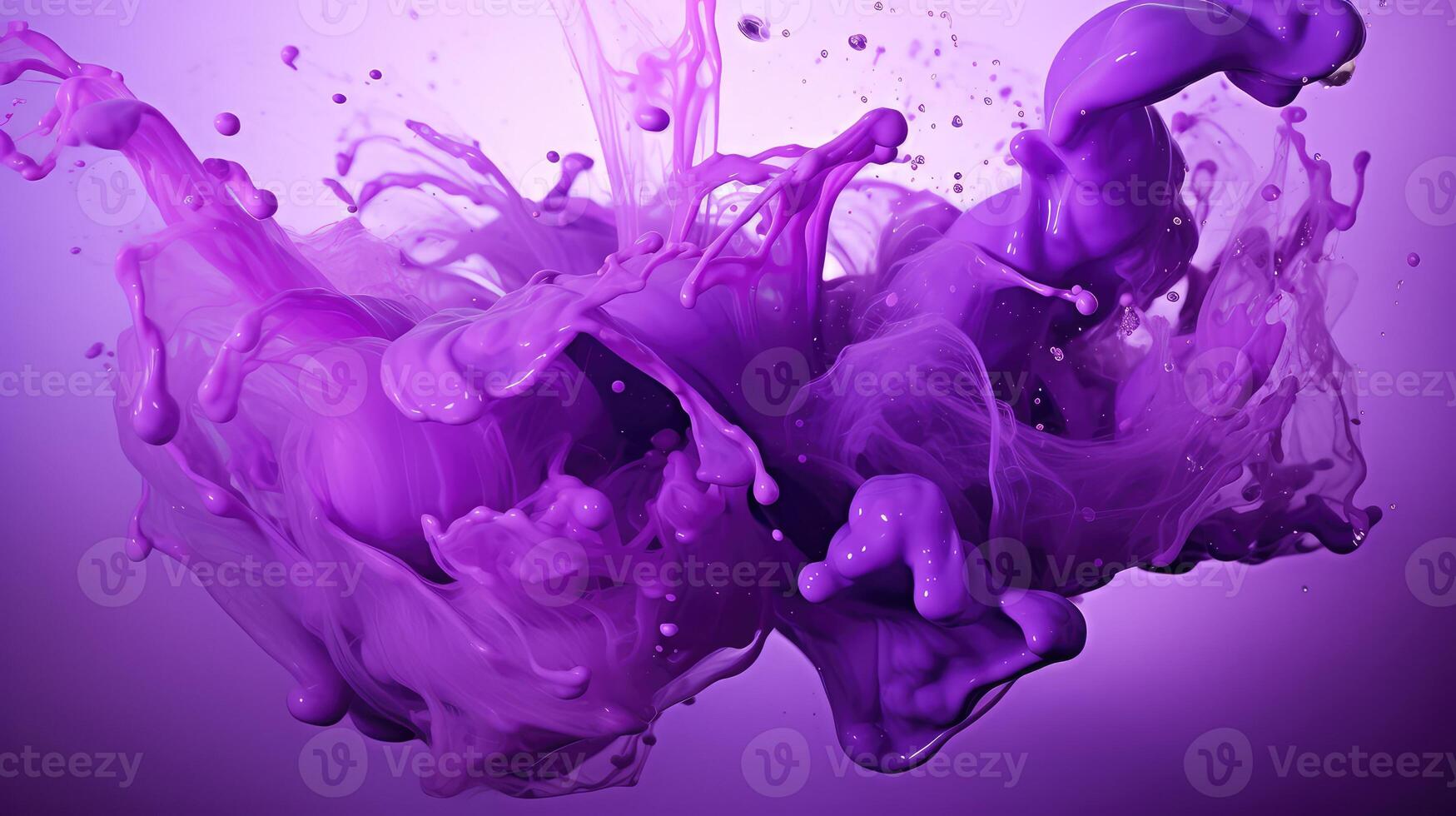 paint purple splash photo