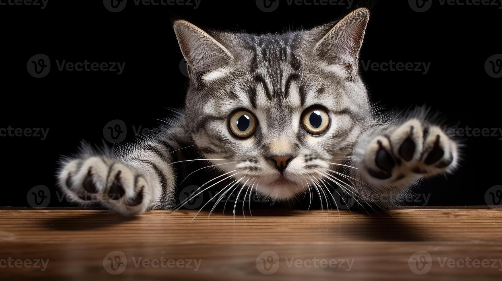photograph cat gray photo
