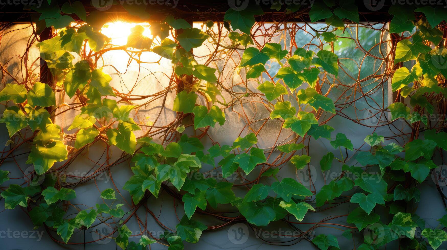 trellis plant sun photo