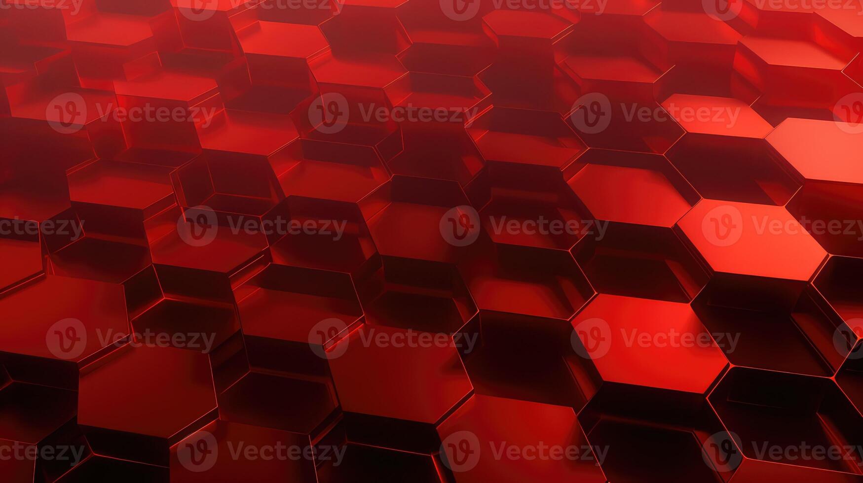 gradient red hexagon background photo