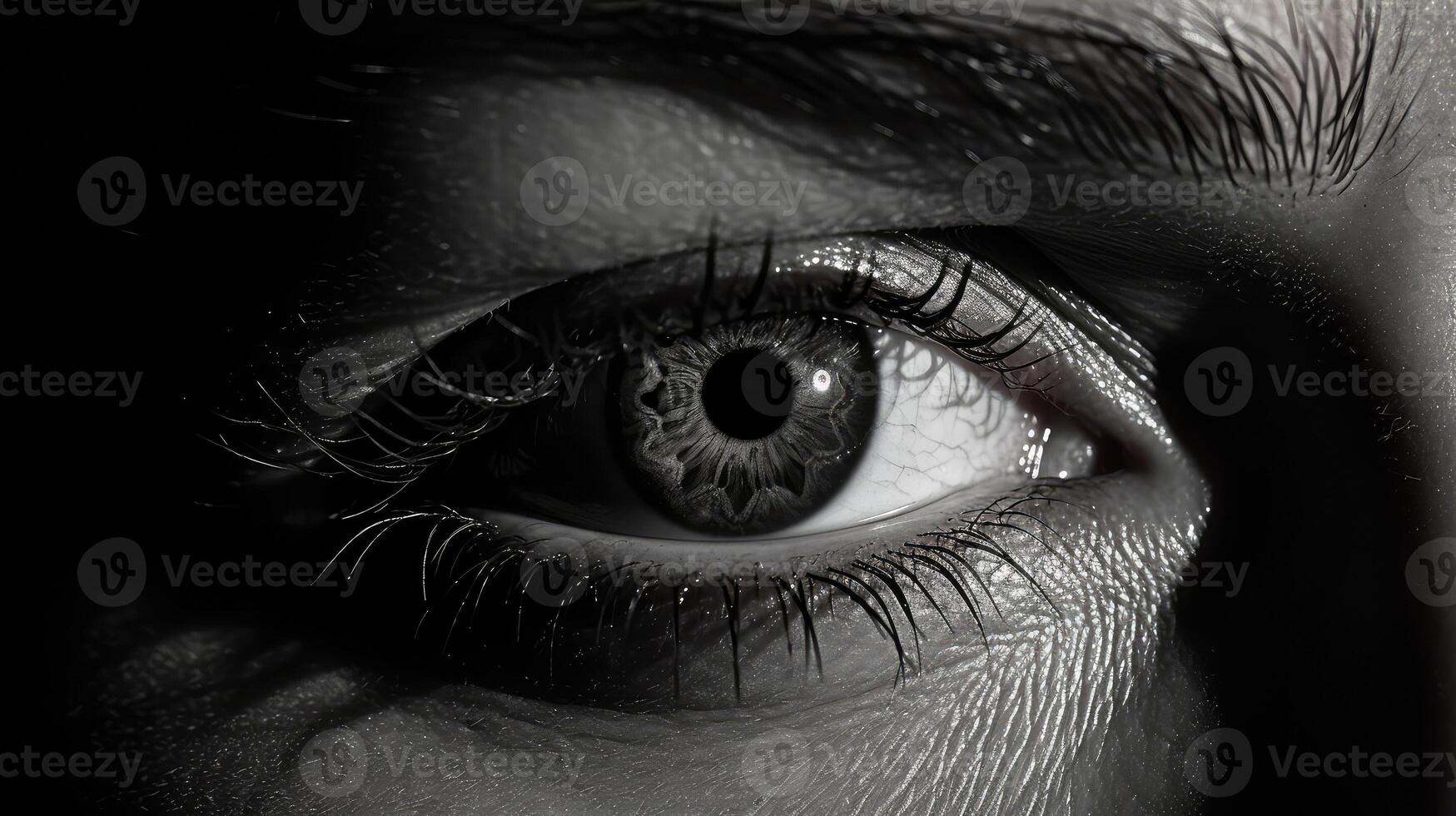 eyebags dark circles under eyes photo
